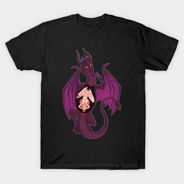 Full Dragon T-Shirt by Necrovert